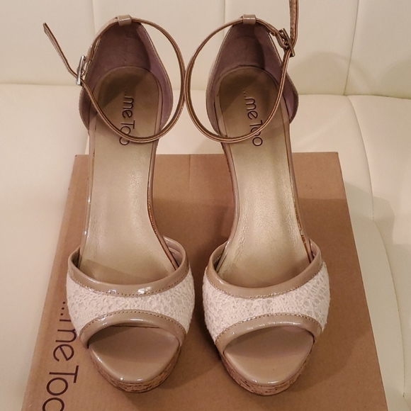 ...me Too nude wedges - Picture 7 of 8